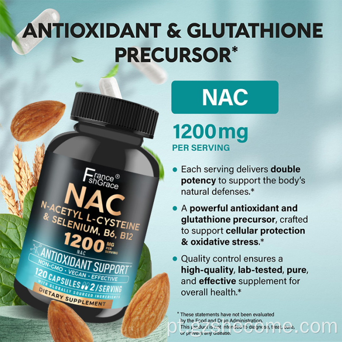 Suporte de NAC de qualidade Hight Mantenha o equilíbrio saudável